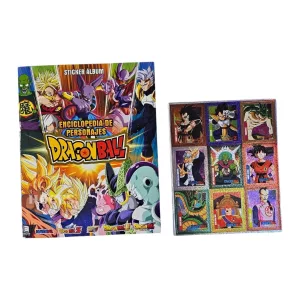 Álbum Enciclopedia De Personajes Dragon Ball + Extras