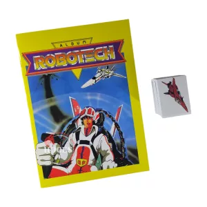 Álbum Robotech Tapa Amarilla Completo A Pegar