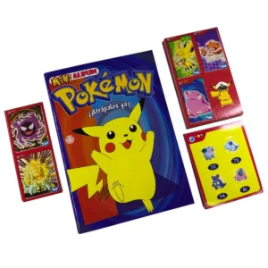 Álbum Pokémon Mini Completo A Pegar